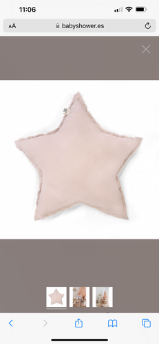 Coussin étoile