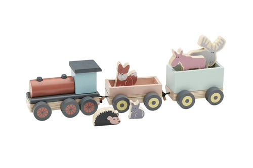 Jouet de bois train