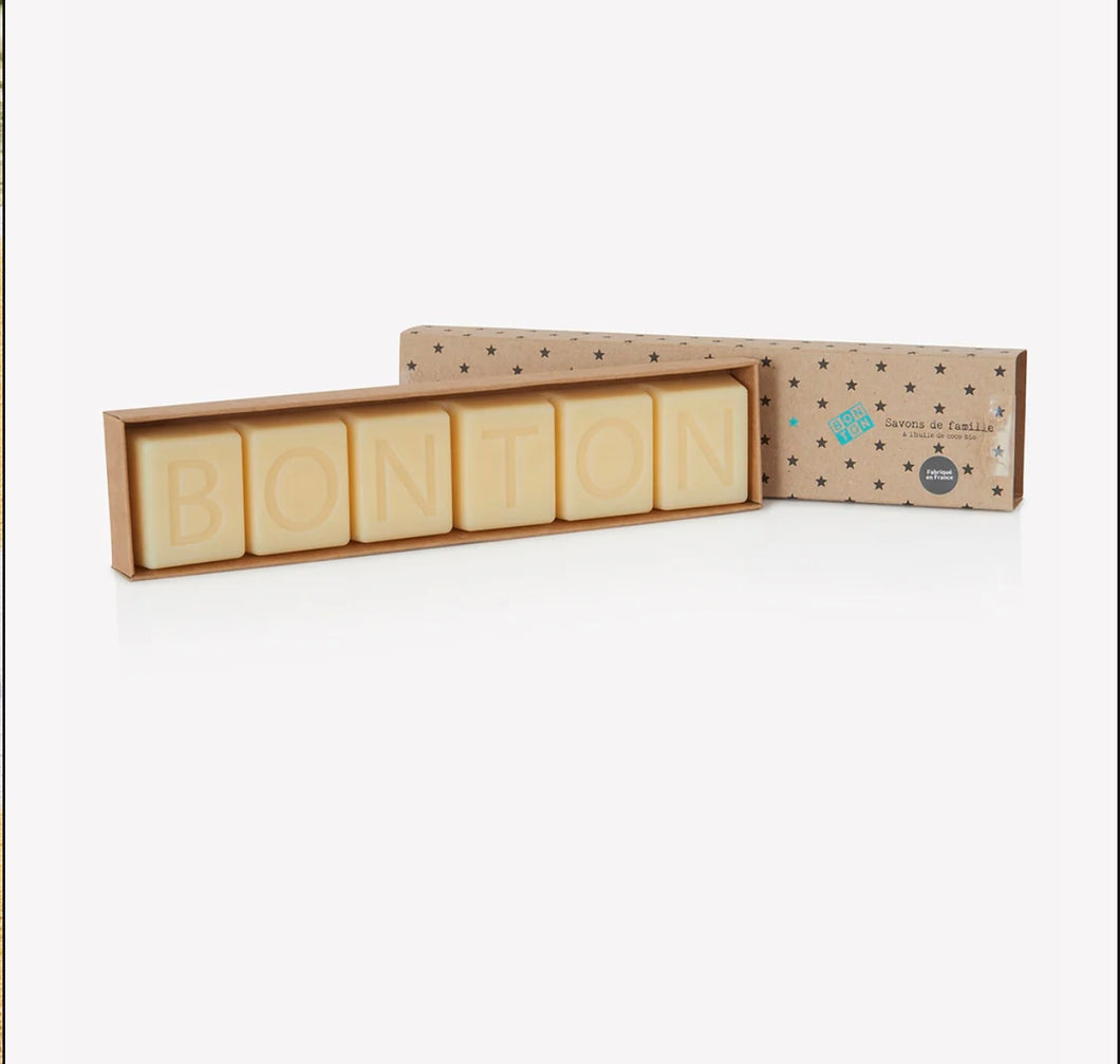 Bonton coffret savons