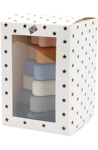 Bonton étoile silicone