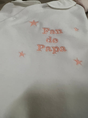 Pyjama 3 mois fan de papa