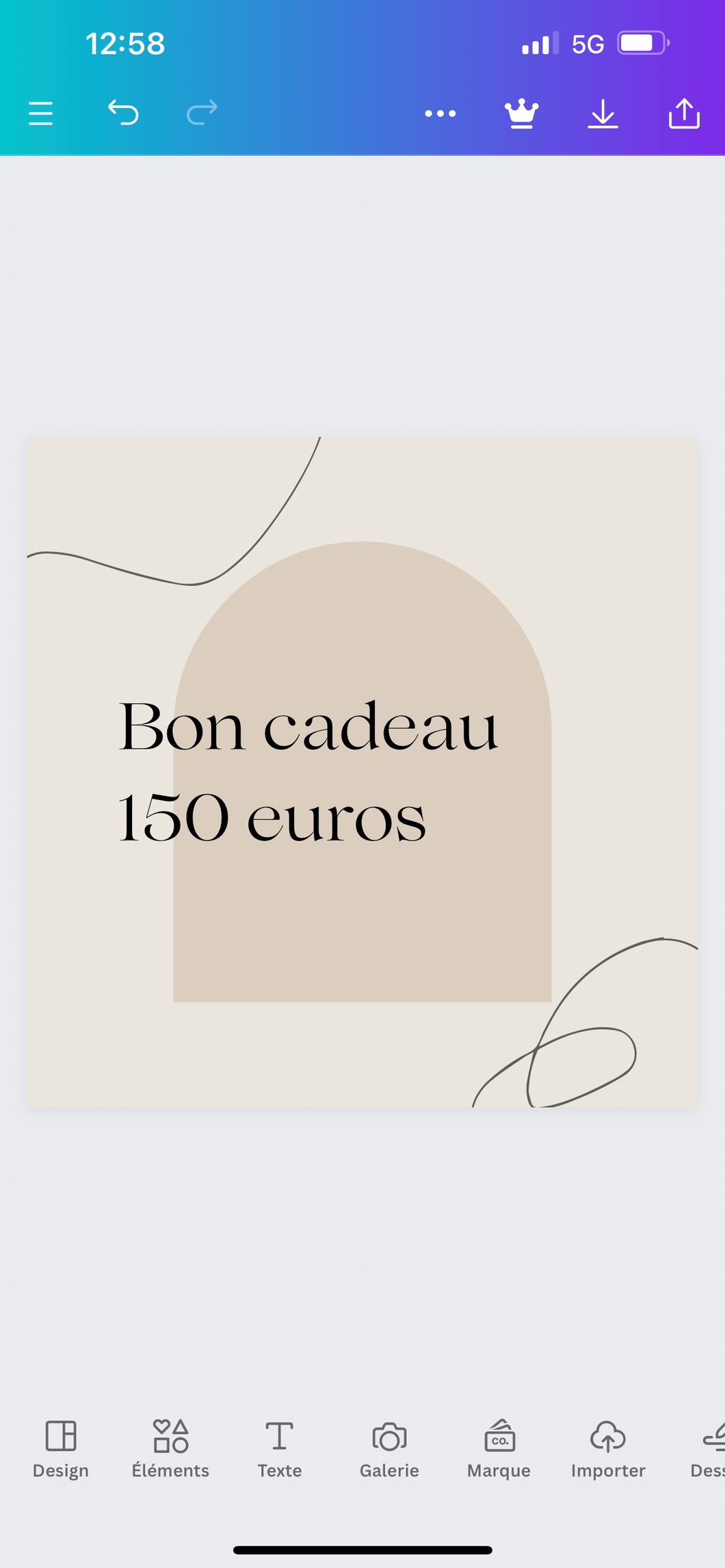 Bon cadeau