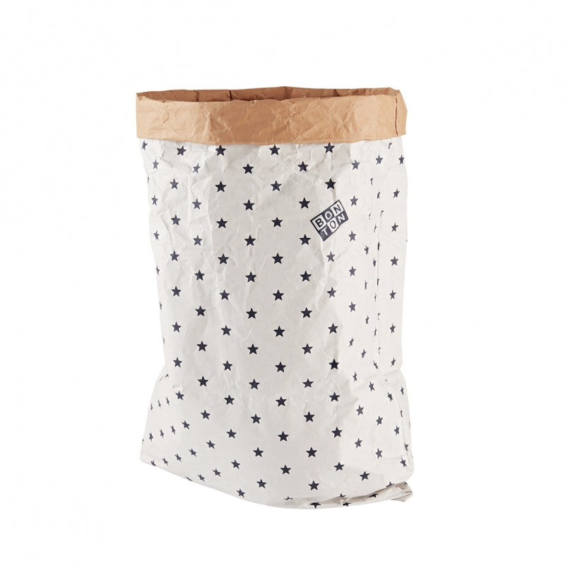 Bonton sac papier etoile noir