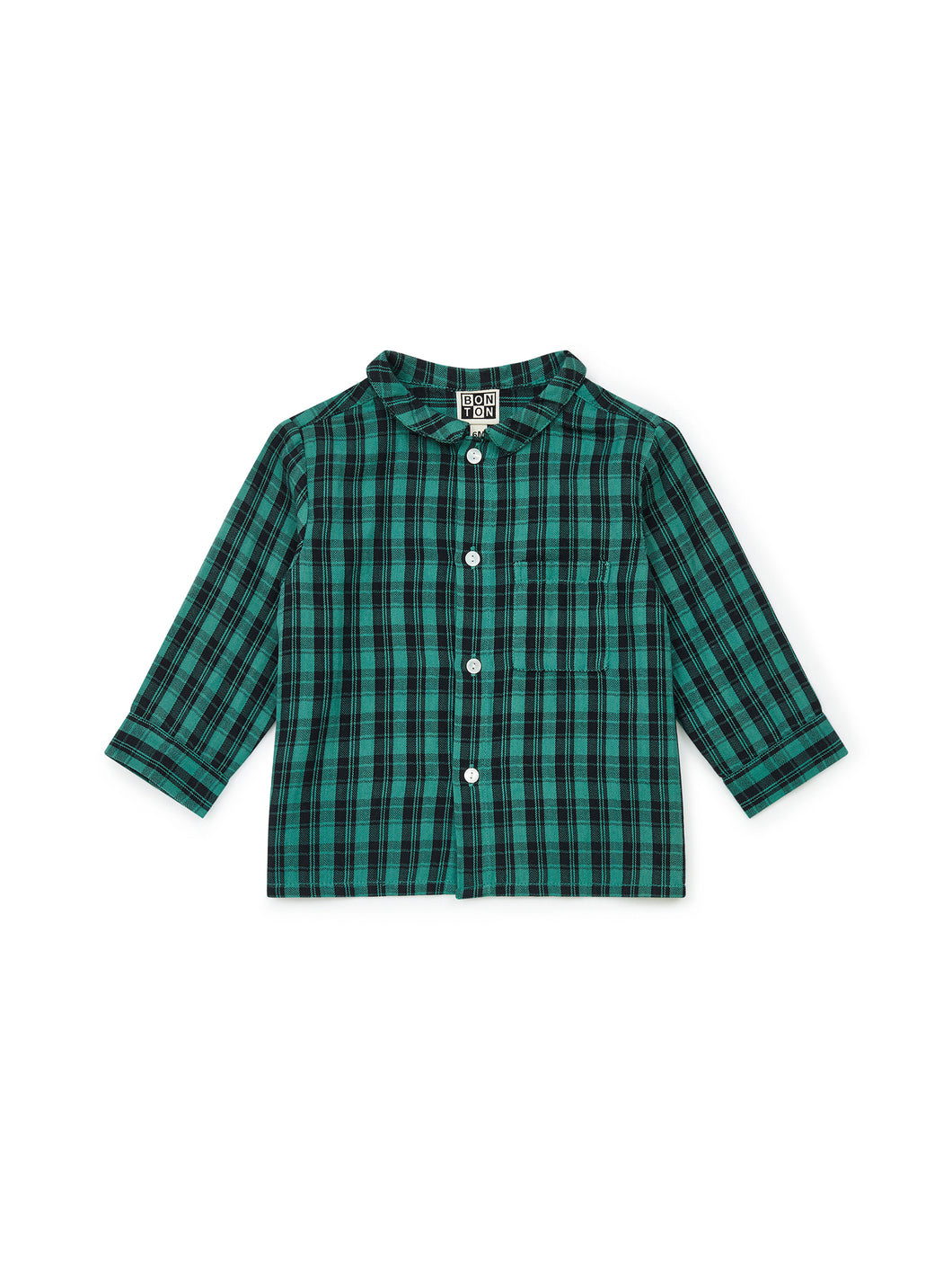 Bonton chemise à carreaux n72 taille 2 ans
