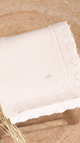 Tartine et chocolat couverture laine beige
