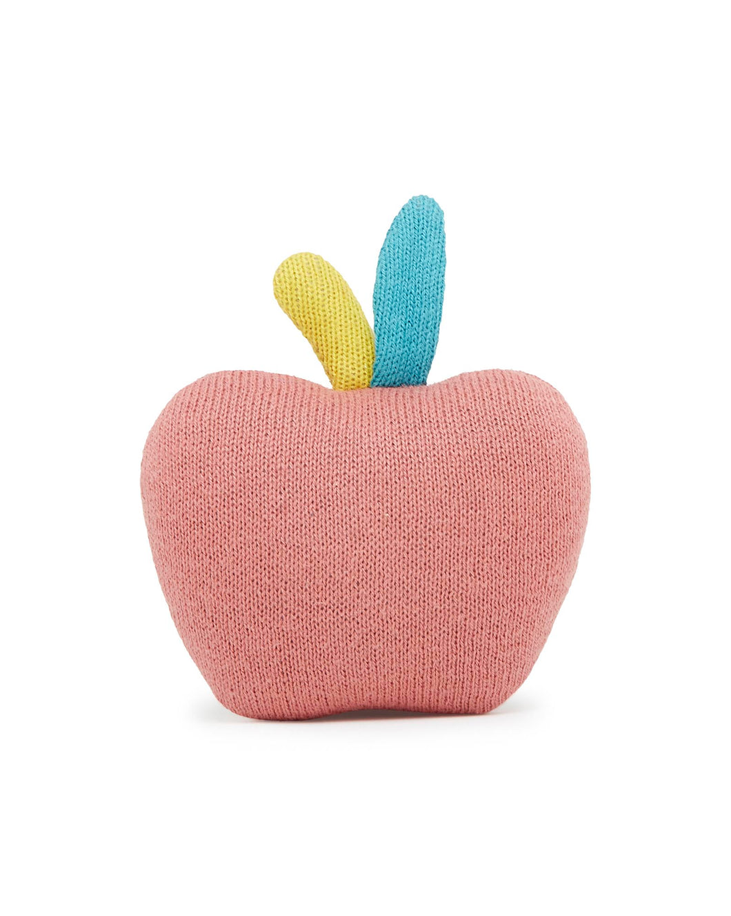 Bonton hochet pomme tissu
