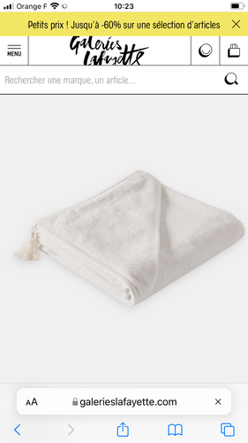 Bonton sortie de bain