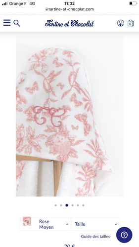 Tartine sortie de bain