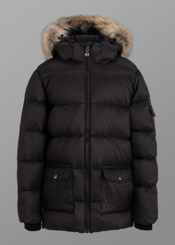 Pyrenex doudoune noir en taille 12 ans