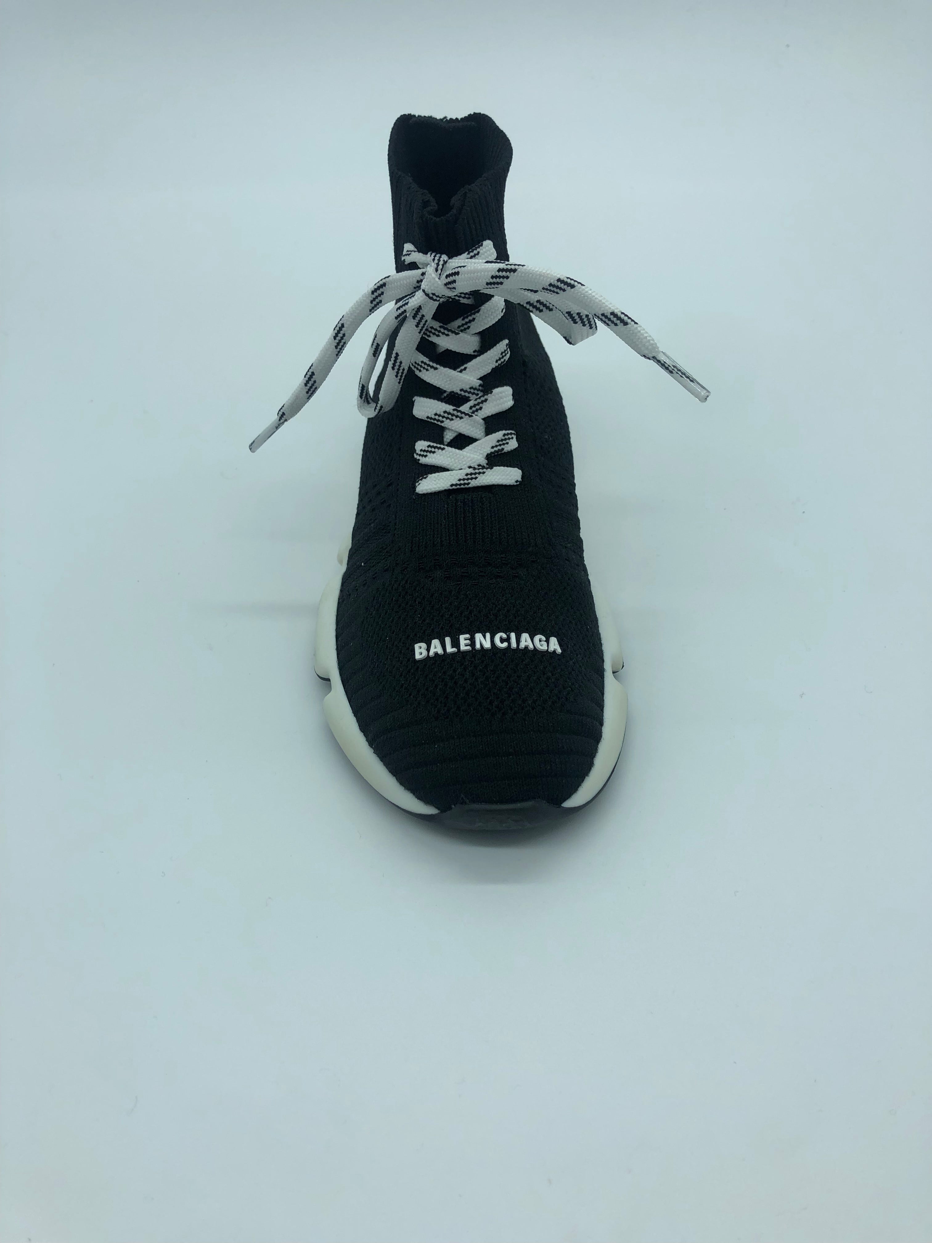 BALENCIAGA ambigous Speed tissu noir semelle