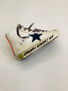Golden Goose francy étoile bleu orange et camouflage taille 26