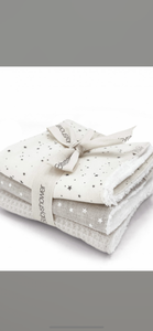 Coffret 3 serviettes langes