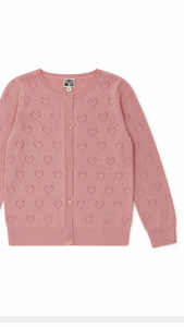 Cardigan coeur n39 taille 4 ans
