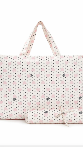 Sac à langer rose