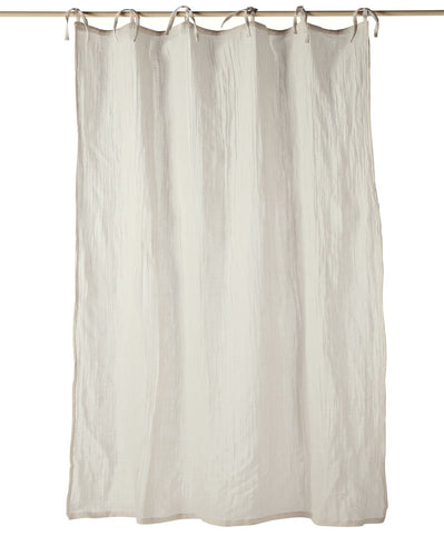 Bonton Rideau blanc lait 105x200