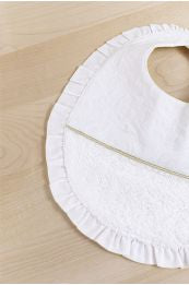 Tartine et chocolat bavoir