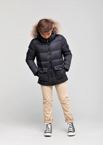 Pyrenex noir taille 10 ans