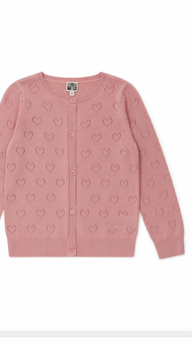 Cardigan coeur n39 taille 8 ans